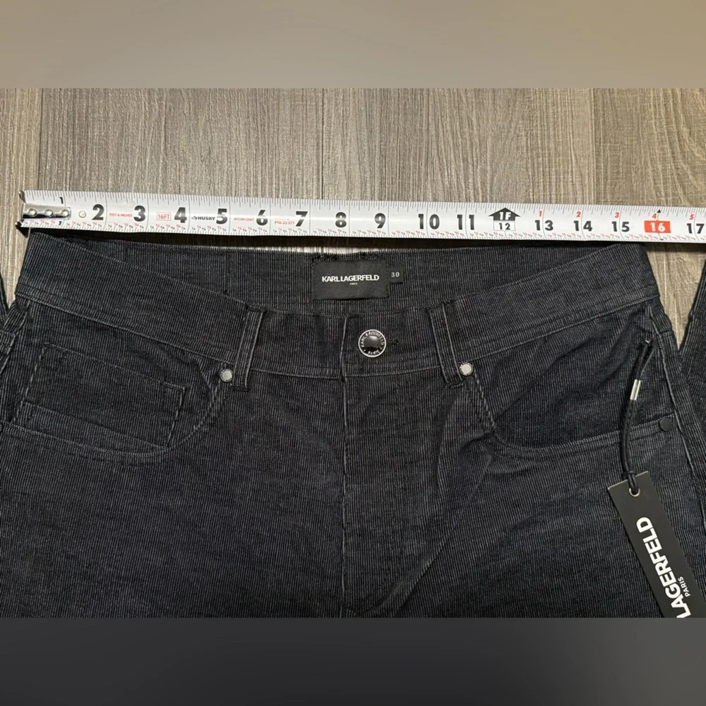 Karl Lagerfeld men’s corduroy pants in black size 30